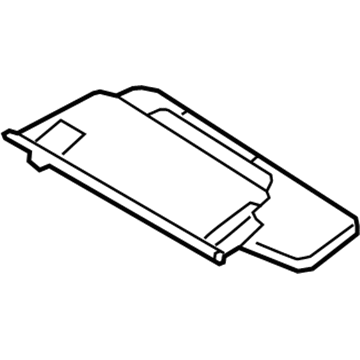 Mercedes-Benz 222-810-89-00-1C62 Sunvisor