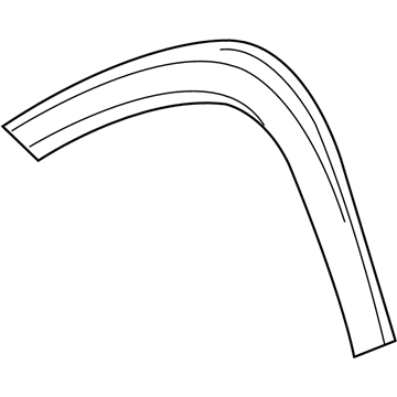 Mercedes-Benz 292-885-65-22 Wheel Opening Molding