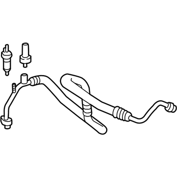 Mercedes-Benz B Electric Drive A/C Hose - 242-830-24-00