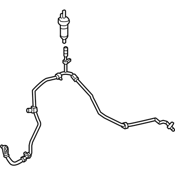 Mercedes-Benz 242-830-13-00 Liquid Line