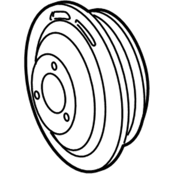 Mercedes-Benz CL550 Power Steering Pump Pulley - 000-466-20-15