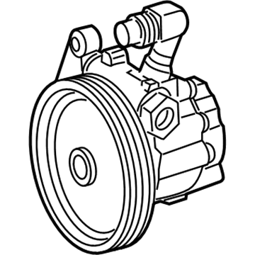 2009 Mercedes-Benz E350 Power Steering Pump - 005-466-20-01-80