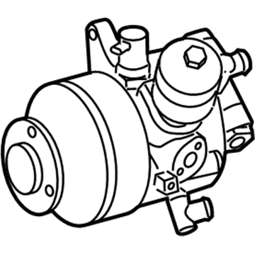 2008 Mercedes-Benz S550 Power Steering Pump - 000-466-09-00-80