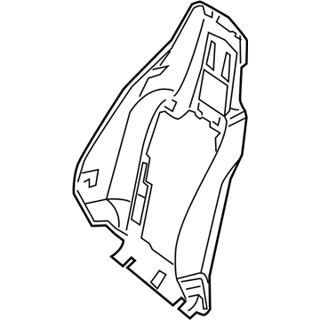 Mercedes-Benz 207-910-71-05-9051 Seat Back Panel