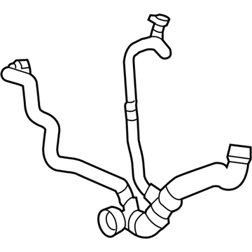 Mercedes-Benz C63 AMG Oil Cooler Hose - 205-501-12-02