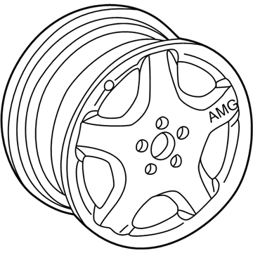 Mercedes-Benz 6-6-03-1228 Wheel