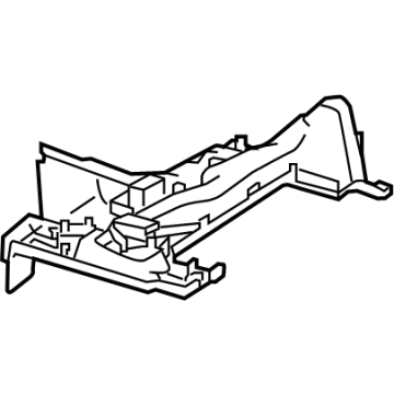 Mercedes-Benz 253-680-86-04 Under Cover