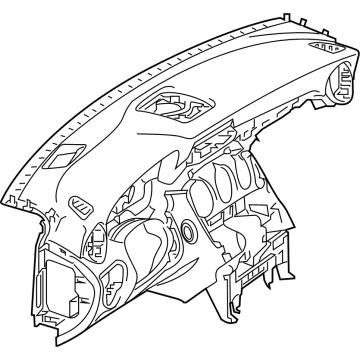 Mercedes-Benz 253-680-93-03-3D16 Instrument Panel