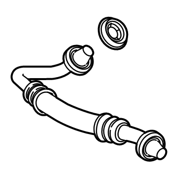 Mercedes-Benz 222-270-09-05 Oil Feed Tube