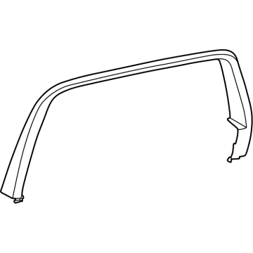 Mercedes-Benz 294-730-23-01-9051 Window Trim