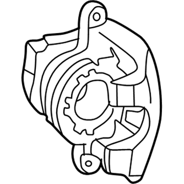 2006 Mercedes-Benz C230 Brake Caliper - 004-420-33-83-80