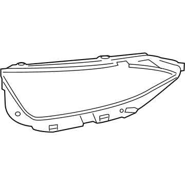 Mercedes-Benz 257-826-02-00 Sealing Frame