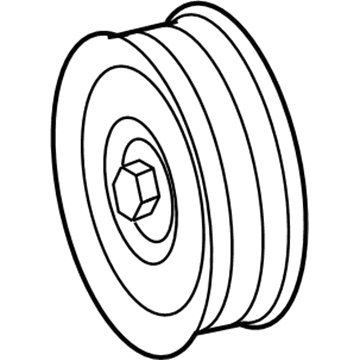 Mercedes-Benz 000-202-17-19 Serpentine Idler Pulley