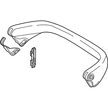 Mercedes-Benz 230-860-02-32-9E38 Roll Bar