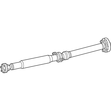 Mercedes-Benz GL63 AMG Driveshaft - 166-410-76-00