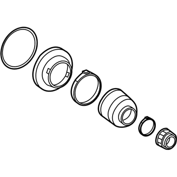 Mercedes-Benz GLS350d CV Joint Boot - 000-357-24-00