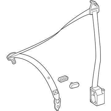 Mercedes-Benz 171-860-01-85-9C94 Lap & Shoulder Belt