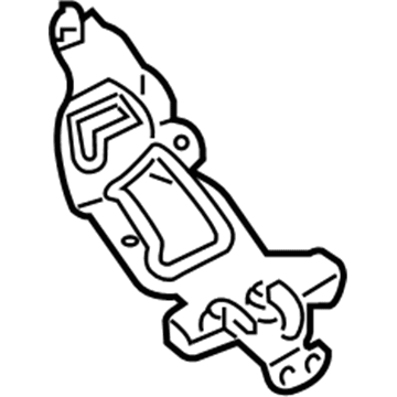 Mercedes-Benz 177-090-41-00 Intercooler Bracket