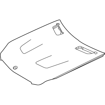 Mercedes-Benz 230-880-06-57 Hood