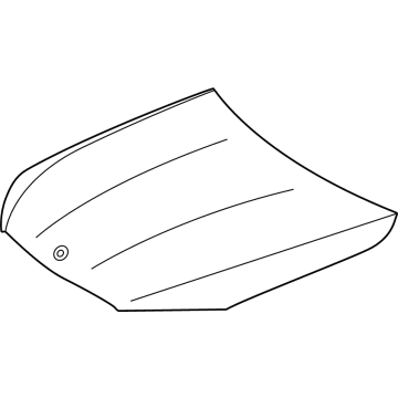 Mercedes-Benz 254-880-95-00 Hood