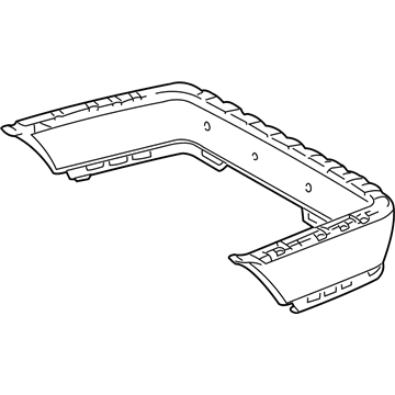 1999 Mercedes-Benz C230 Bumper - 202-880-11-40-67