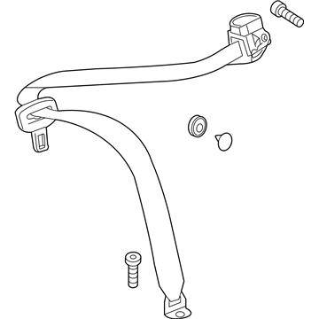 Mercedes-Benz 218-860-04-85-8P19 Lap & Shoulder Belt