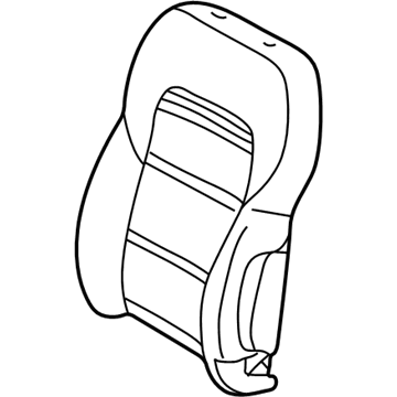 Mercedes-Benz 208-910-10-16 Seat Back Pad