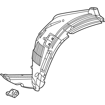 Mercedes-Benz 167-690-16-08 Front Fender Liner