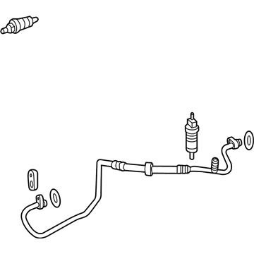 2015 Mercedes-Benz E400 A/C Hose - 212-830-28-00