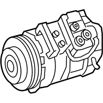 Mercedes-Benz E400 A/C Compressor - 004-230-19-11