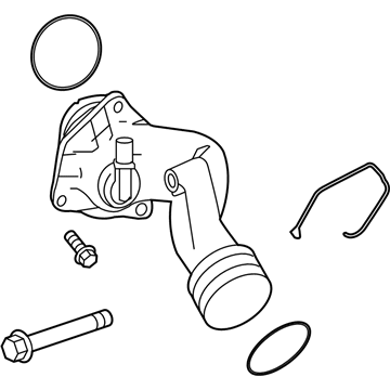 Mercedes-Benz G63 AMG Thermostat Housing - 278-200-06-15