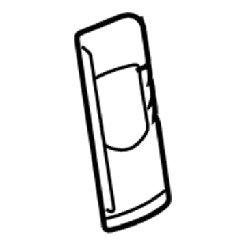 Mercedes-Benz 211-692-07-22-9B51 Seat Belt Trim