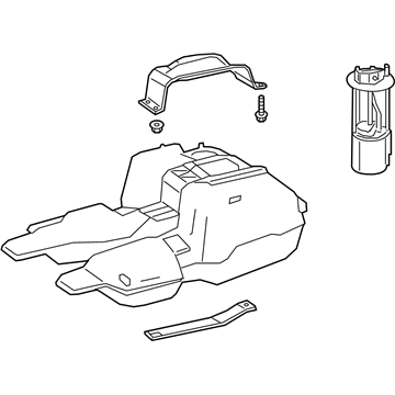 2021 Mercedes-Benz G63 AMG Fuel Tank - 463-470-12-02