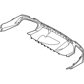 Mercedes-Benz 213-885-52-05 Trim Panel