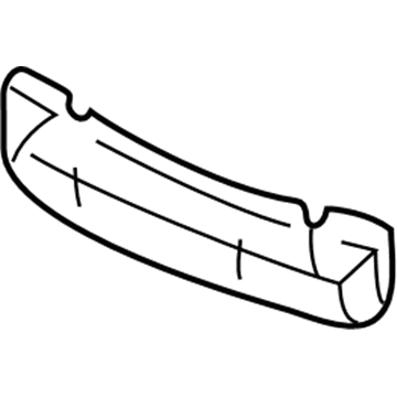 Mercedes-Benz 203-885-00-37 Energy Absorber