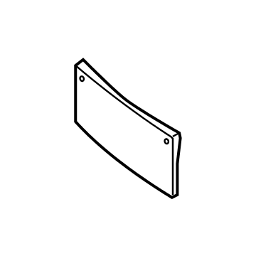 Mercedes-Benz 223-880-16-02 License Bracket