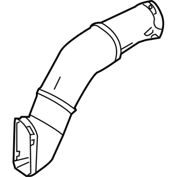 Mercedes-Benz 278-090-51-82 Air Inlet Duct