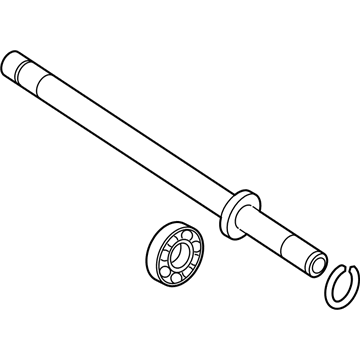 Mercedes-Benz 221-330-07-01 Intermediate Shaft