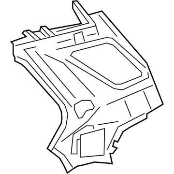 Mercedes-Benz 166-630-36-01 Inner Reinforcement