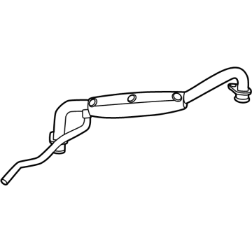 2023 Mercedes-Benz Sprinter 3500 Coolant Pipe - 654-203-54-02