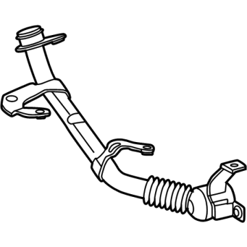 Mercedes-Benz Sprinter 2500 Coolant Pipe - 656-203-39-00