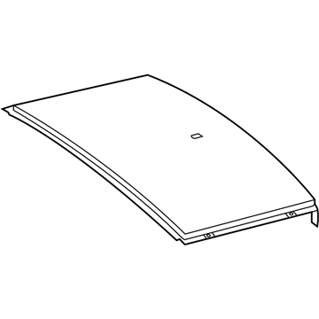 Mercedes-Benz 166-650-08-02 Roof Panel