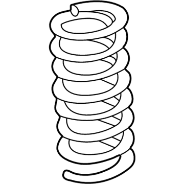 2000 Mercedes-Benz C230 Coil Springs - 202-324-21-04