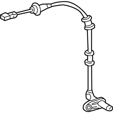 Mercedes-Benz C55 AMG ABS Wheel Speed Sensor - 203-540-12-17