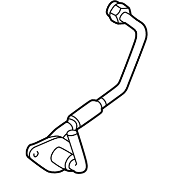 Mercedes-Benz 111-140-19-12 EGR Pipe