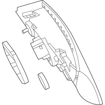 Mercedes-Benz 206-906-36-01 Tail Lamp Assembly