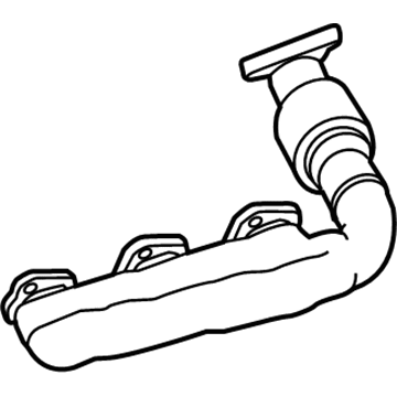 2012 Mercedes-Benz Sprinter 3500 Exhaust Manifold - 642-140-09-09-80