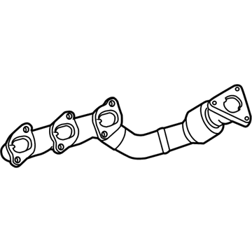 2015 Mercedes-Benz GL350 Exhaust Manifold - 642-140-08-09-80