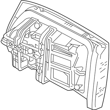 Mercedes-Benz 253-906-29-00-64 Tail Lamp Assembly