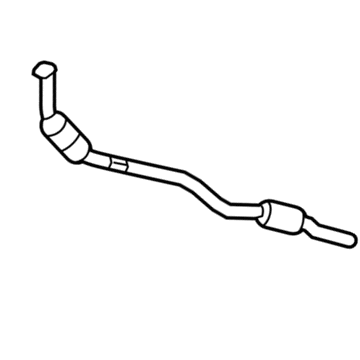 2009 Mercedes-Benz CL63 AMG Catalytic Converter - 221-490-14-20-80